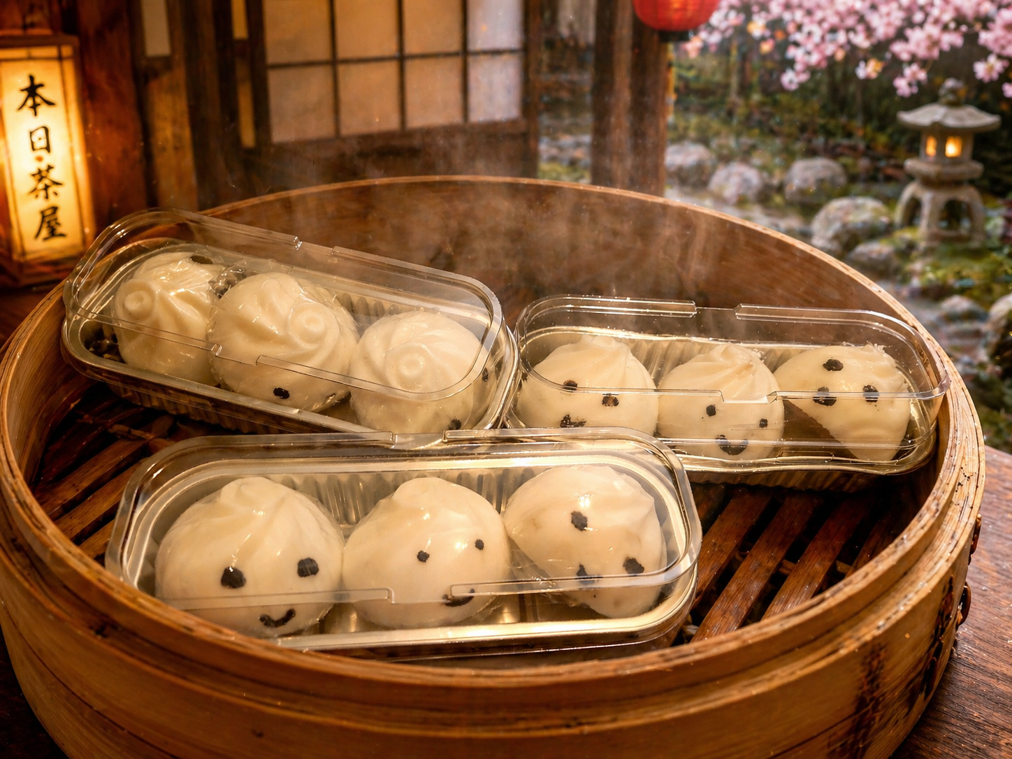 Steamed Bun Soap  3pk